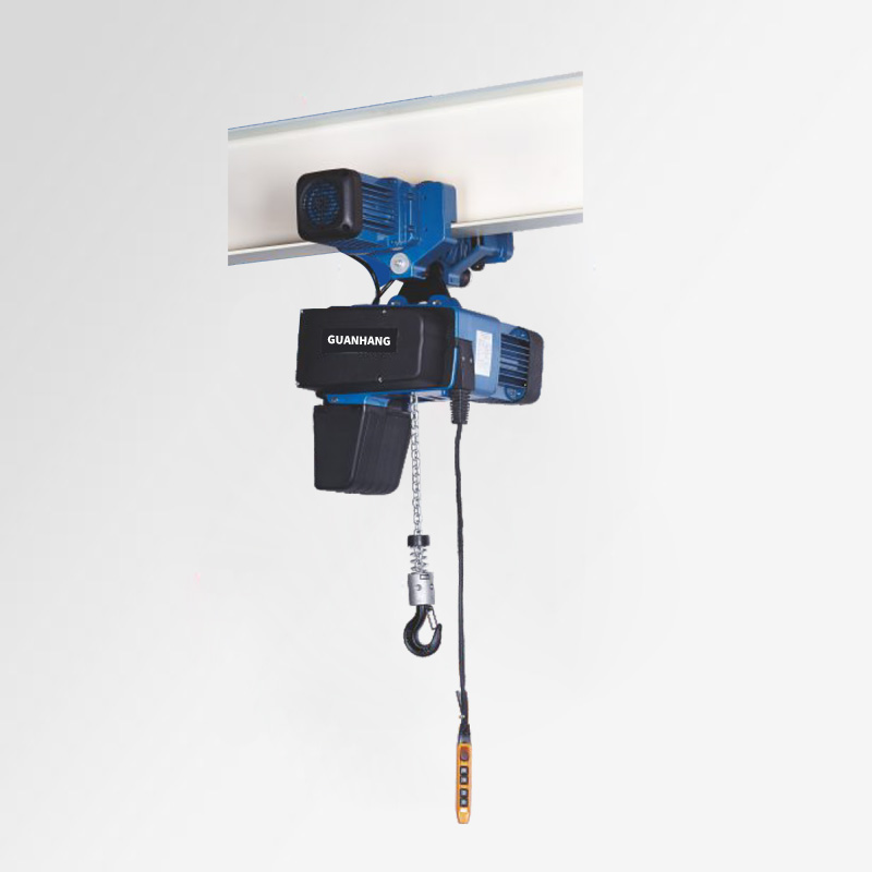 冠航歐式電動環(huán)鏈葫蘆(配電動跑車)