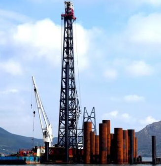 大噸位冠航手拉葫蘆亮相福建平潭海峽